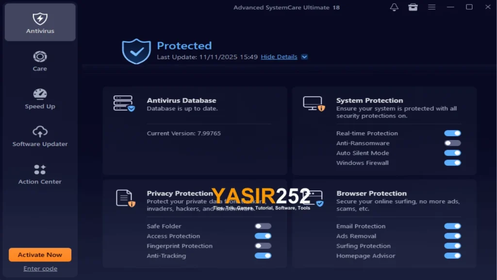 Download IObit Advanced SystemCare Full Version Pro v17.5 Terbaru Gratis Download - Yasir252 iobit advanced systemcare pro