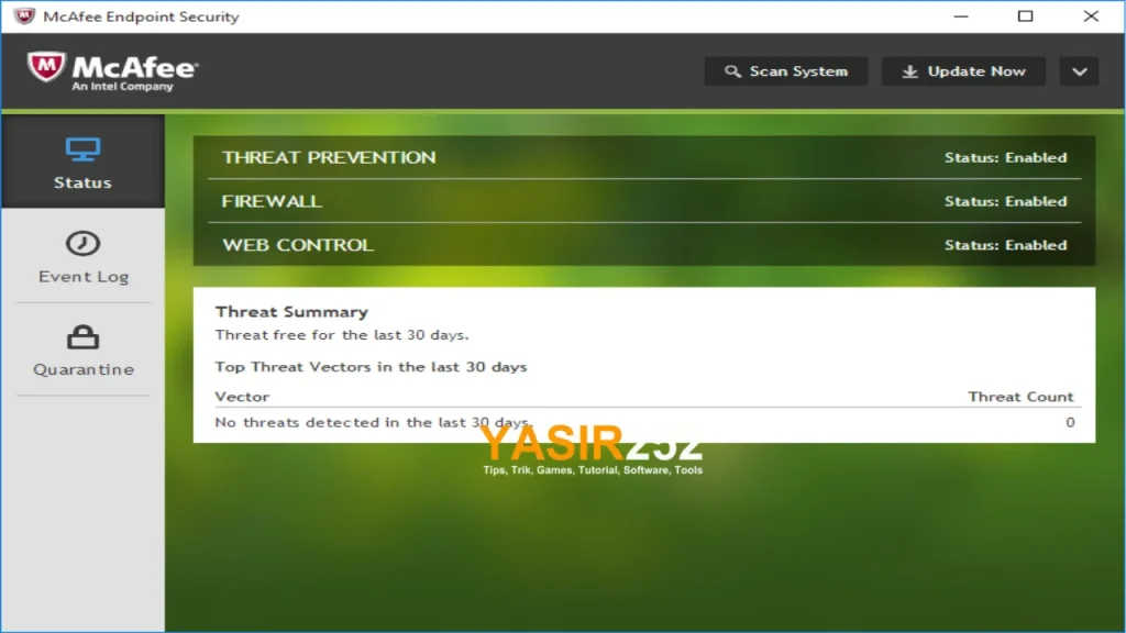 Download McAfee Endpoint Security Windows v10.7 Full Version Terbaru Gratis Download - Yasir252 mcafee endpoint security windows 7